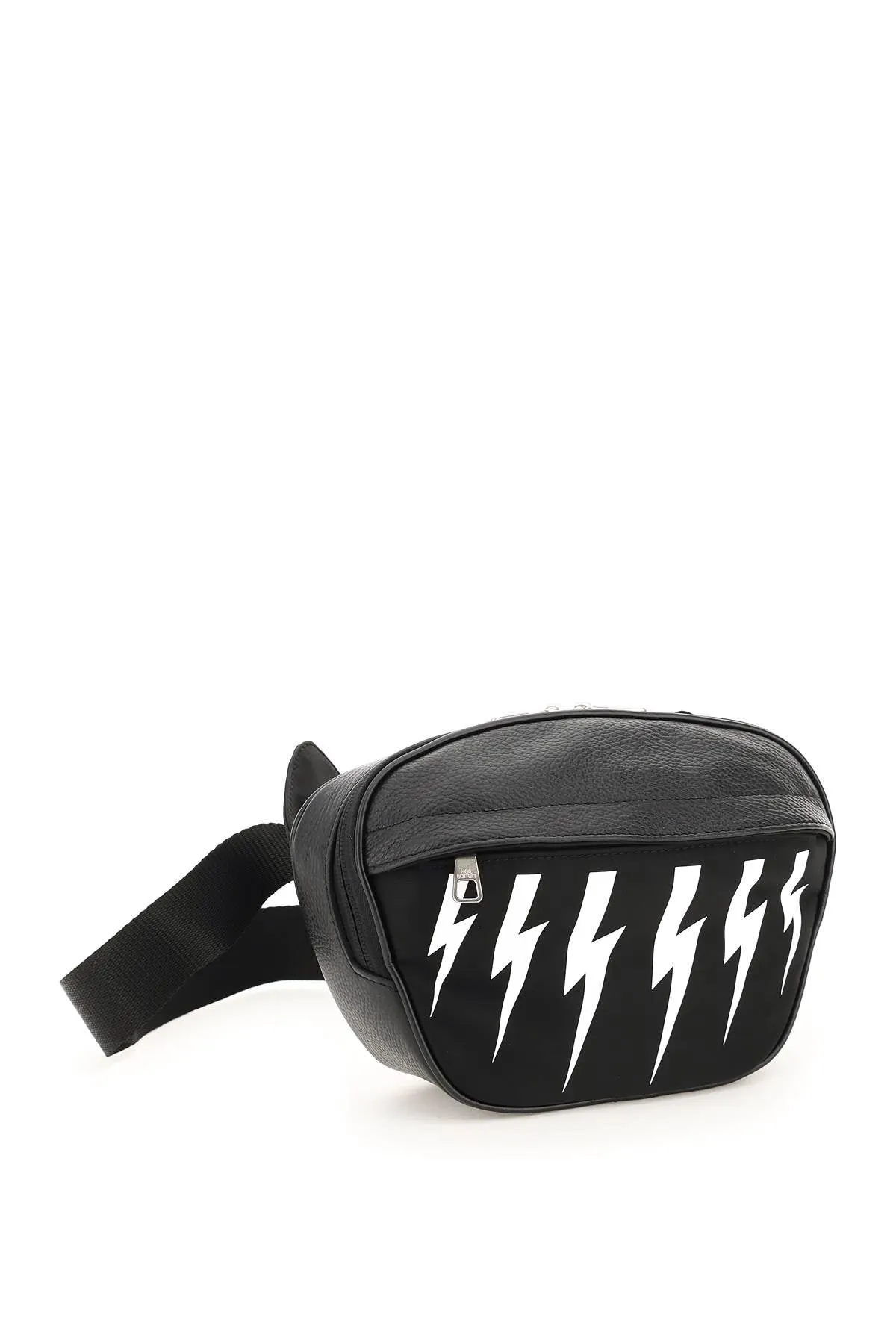 Neil Barrett Thunderbolts Print Belt Bag