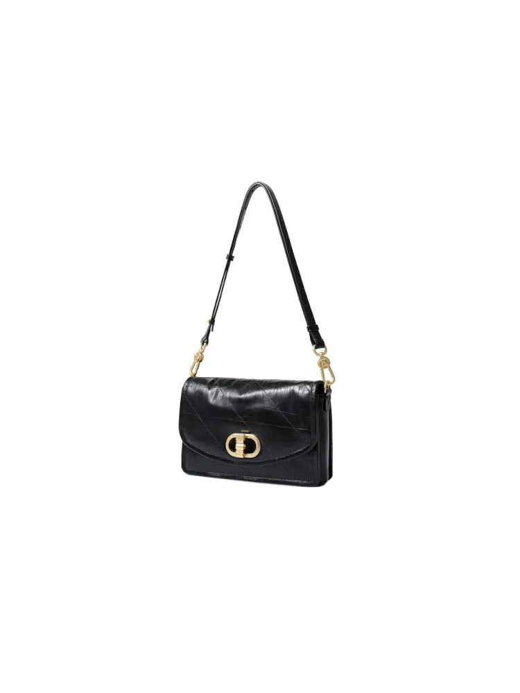 Note Medium Leather Shoulder Bag