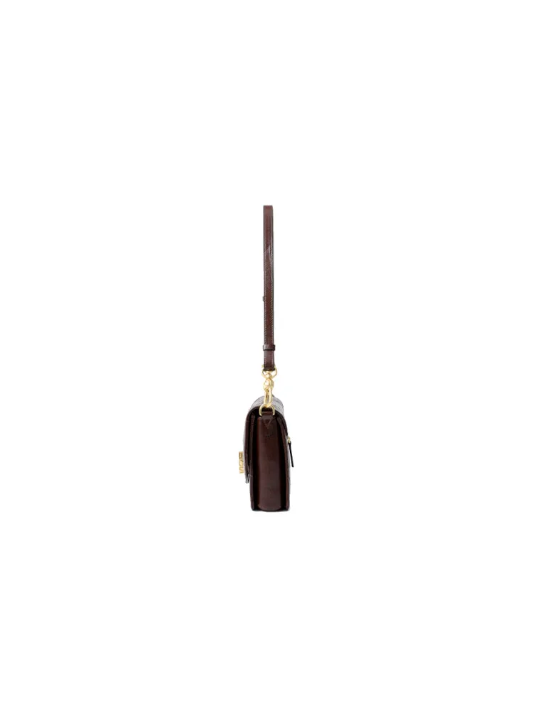 Note Medium Leather Shoulder Bag