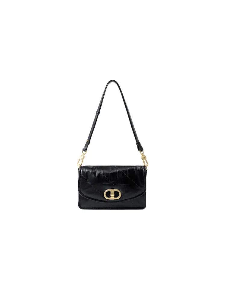 Note Medium Leather Shoulder Bag