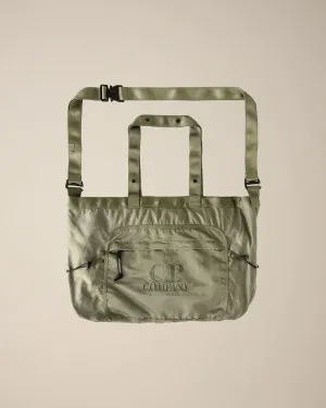 Nylon B Crossbody Messenger Bag Agave Green