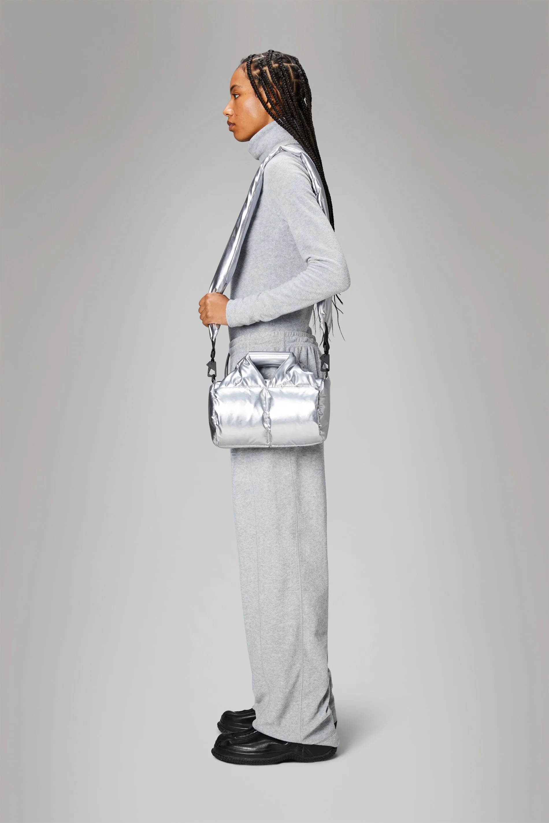 Nyssa Puffer Duffel Crossbody Mini