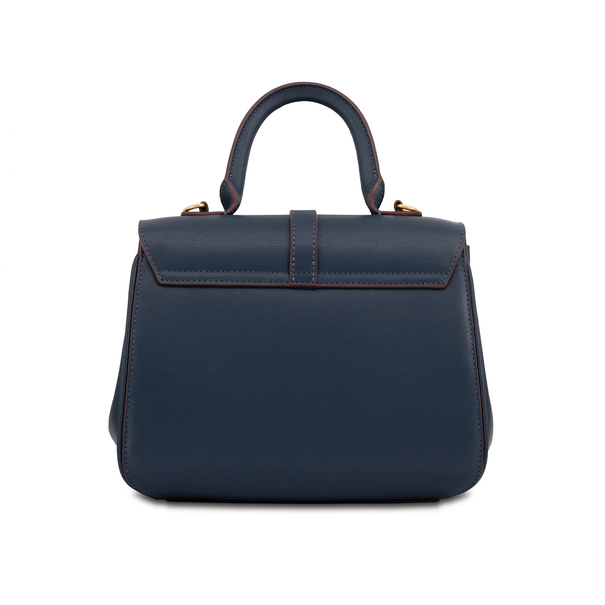 Penelope Leather Satchel Bag