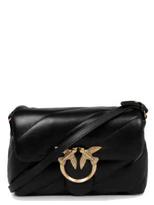 Pinko Love Logo Plaque Crossbody Bag