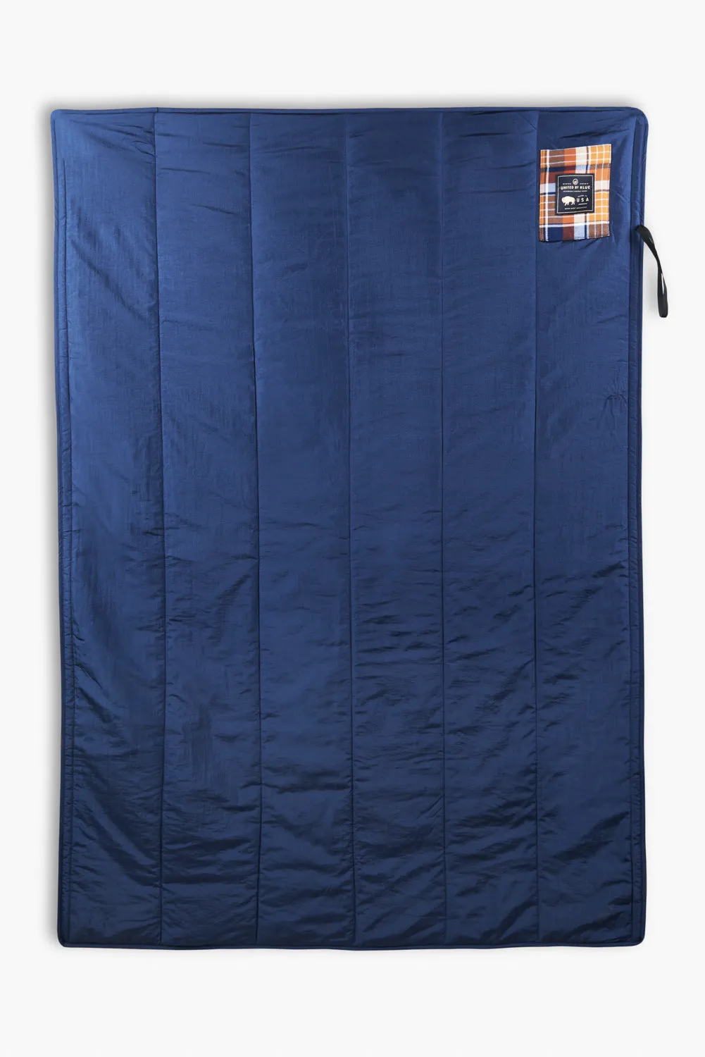 Plaid Quilted Bison Blanket