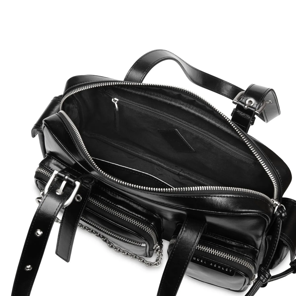 Queen Leather Tote Bag