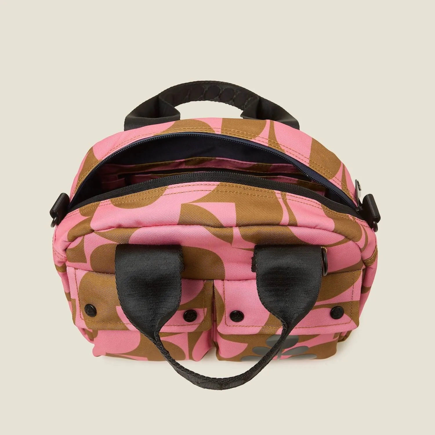 Radial Handbag - Flower Prism Marshmallow