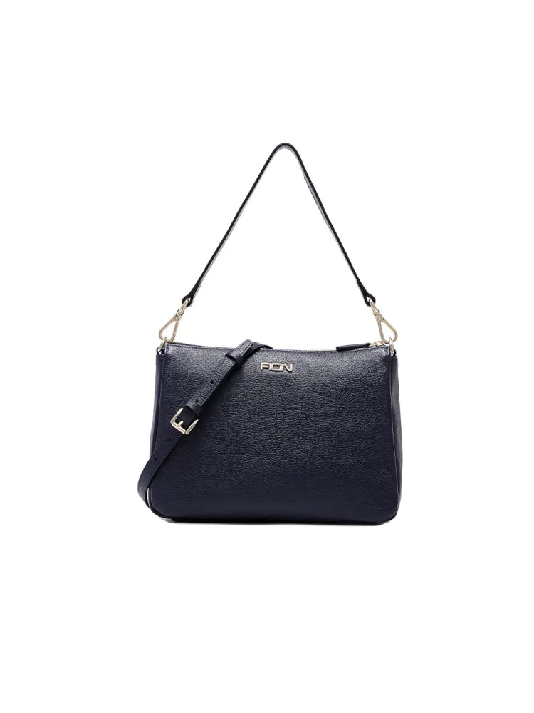 Rocky Leather Shoulder Bag
