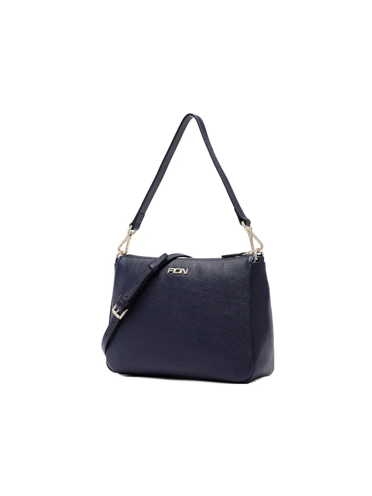 Rocky Leather Shoulder Bag