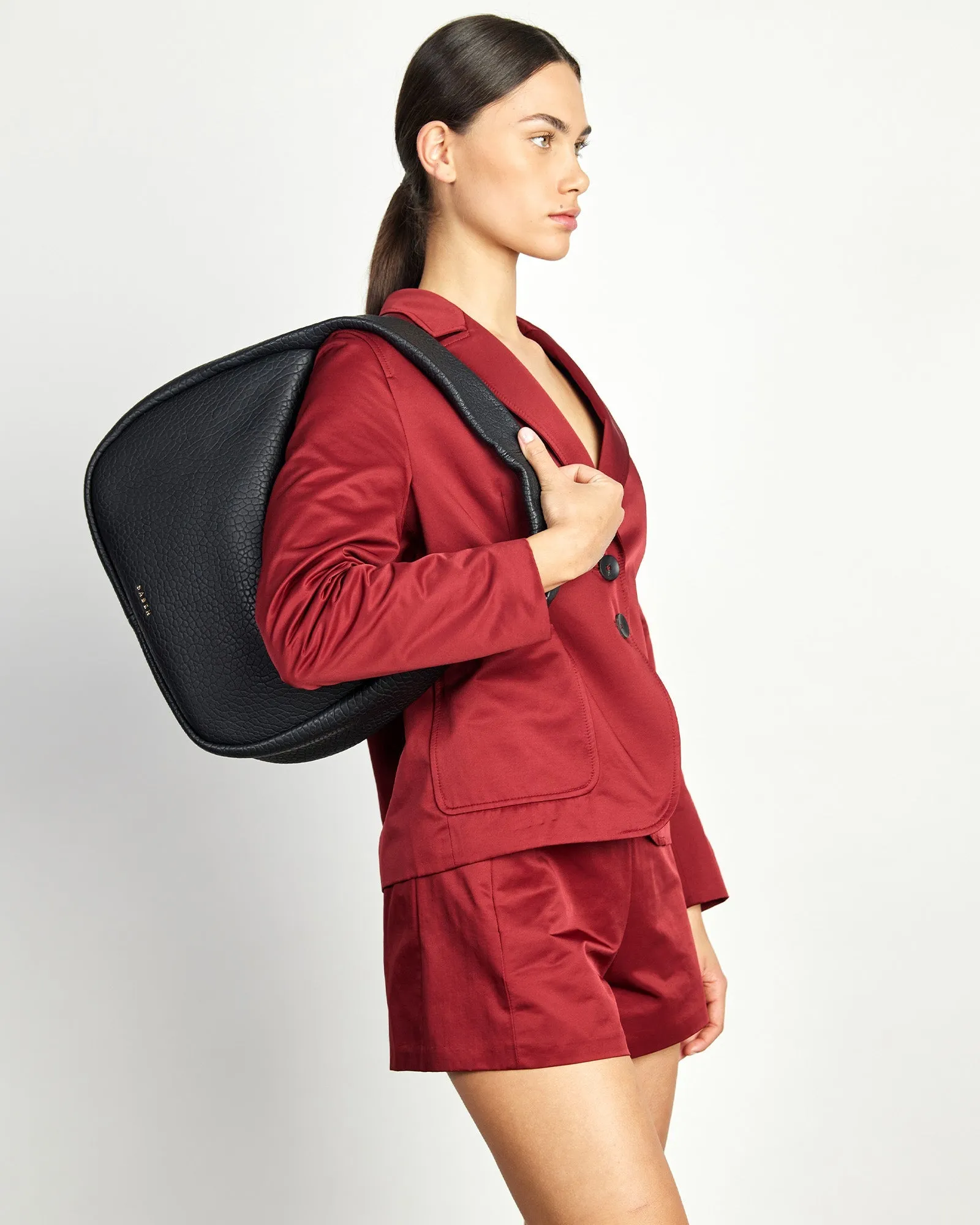 Saben Hana Shoulder Bag Black Bubble
