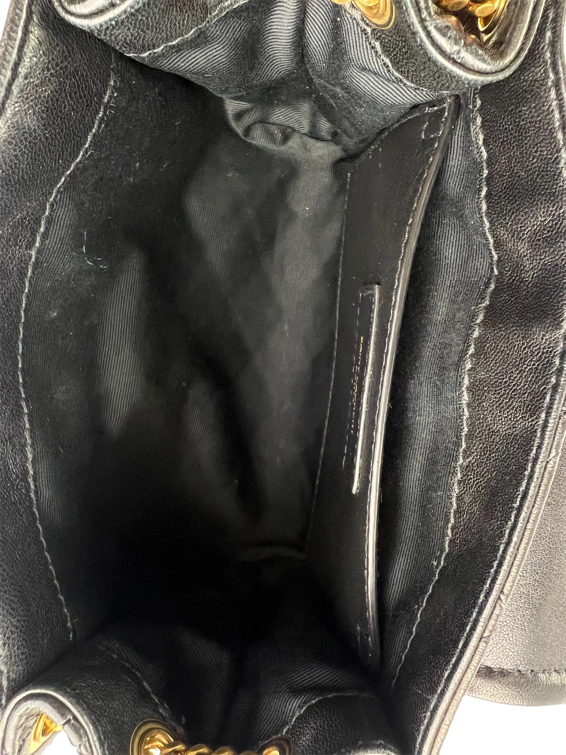 Saint Laurent Black Mini Nolita Shoulder Bag