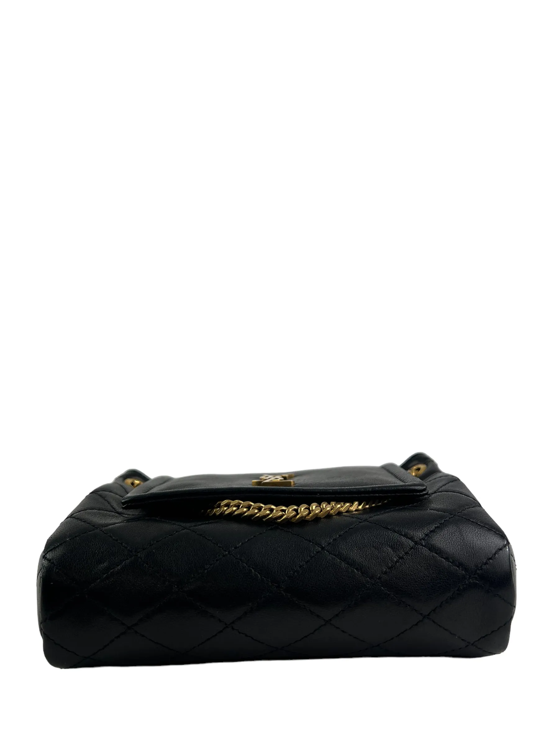 Saint Laurent Black Mini Nolita Shoulder Bag