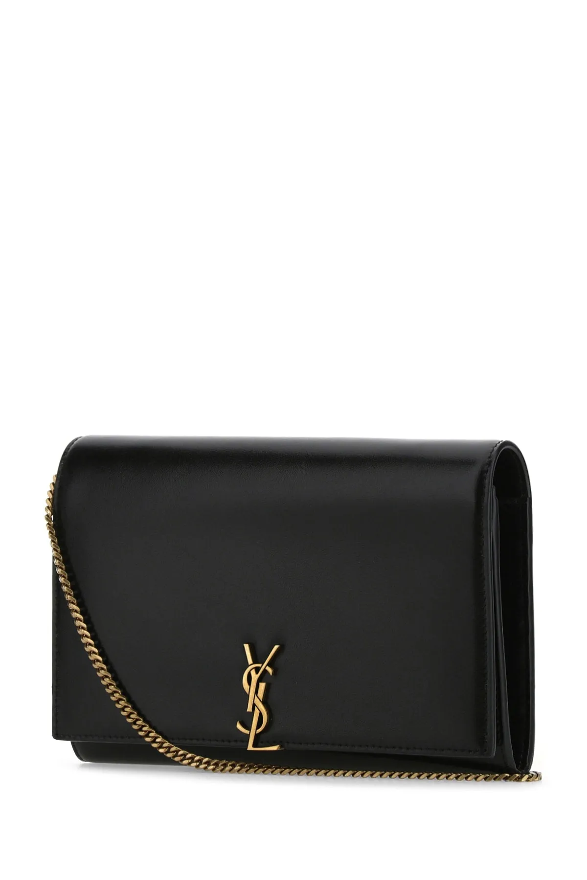 Saint Laurent Kate Logo Plaque Crossbody Bag