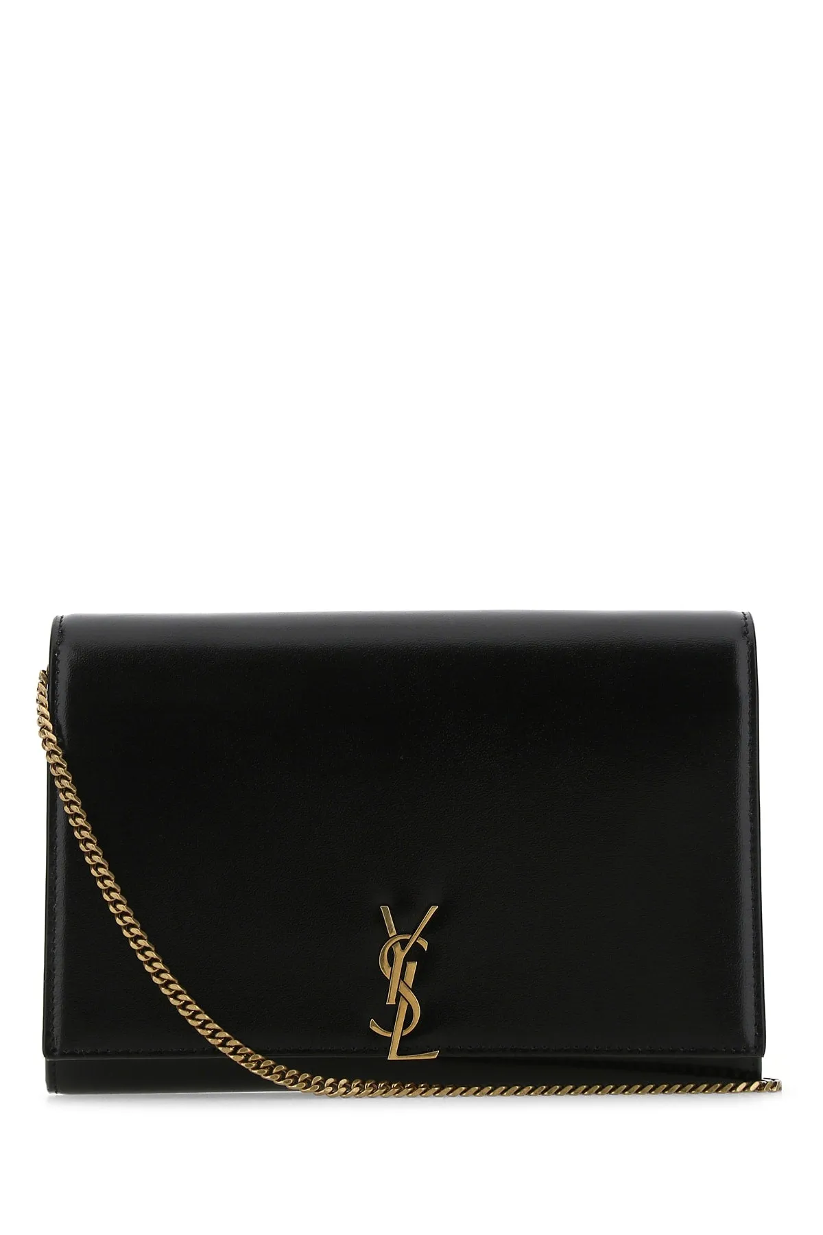 Saint Laurent Kate Logo Plaque Crossbody Bag