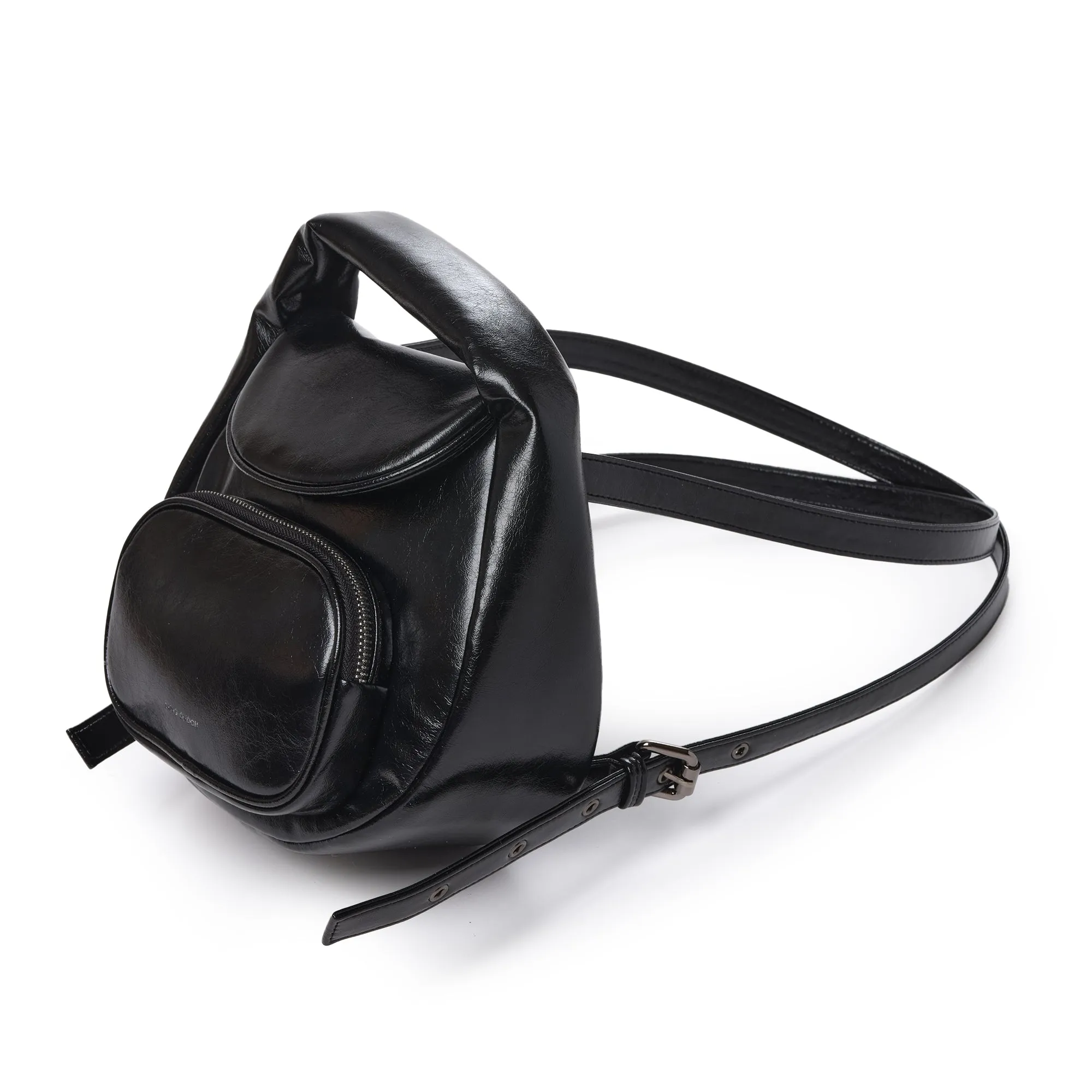 SAMO ONDOH - Flap Mug Bag Backpack S