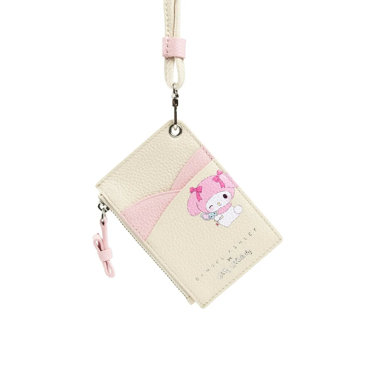Samuel Ashley x Sanrio characters Leather ID Badge Holder
