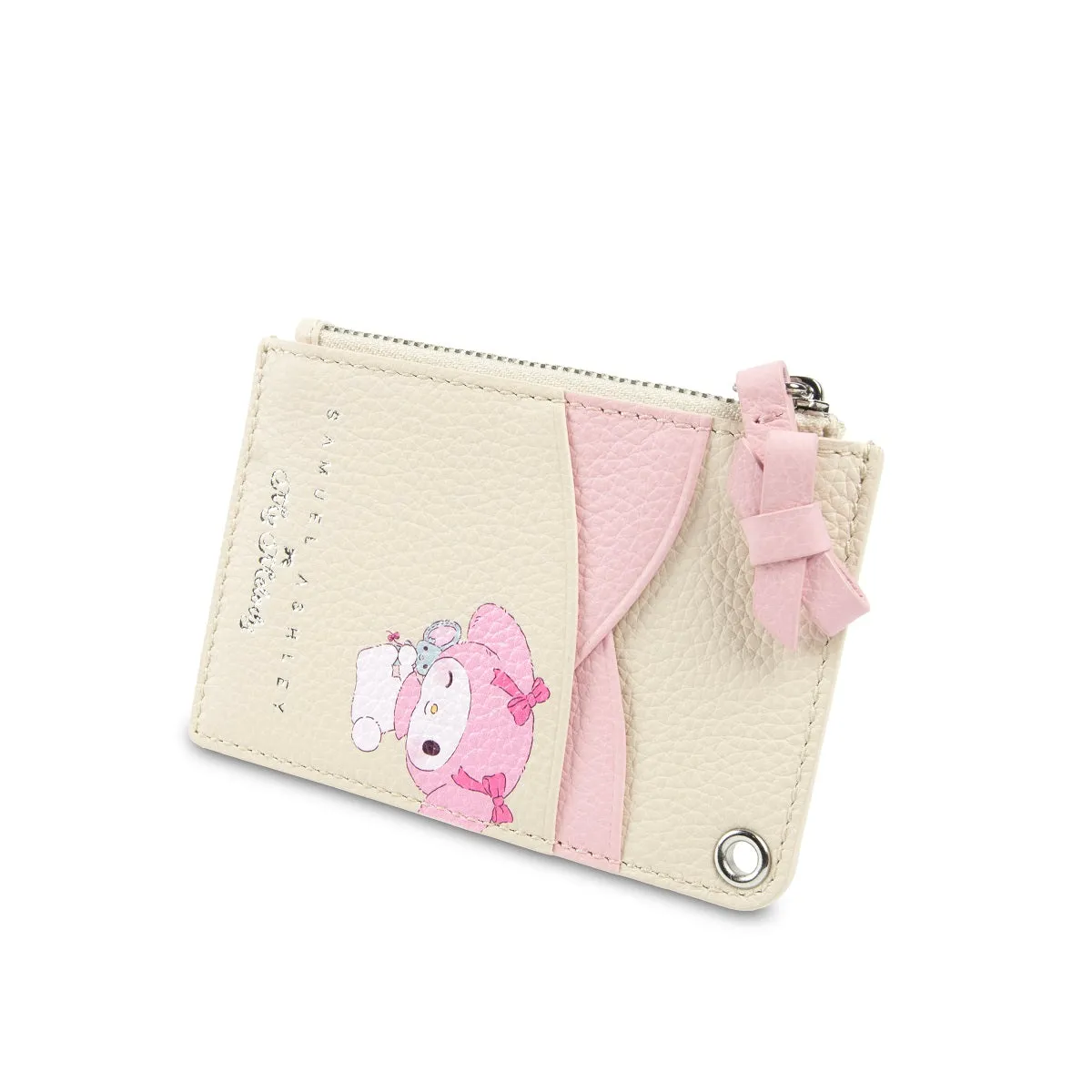 Samuel Ashley x Sanrio characters Leather ID Badge Holder