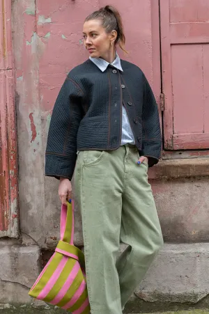 Soeur Patchouli Dark Slate Jacket