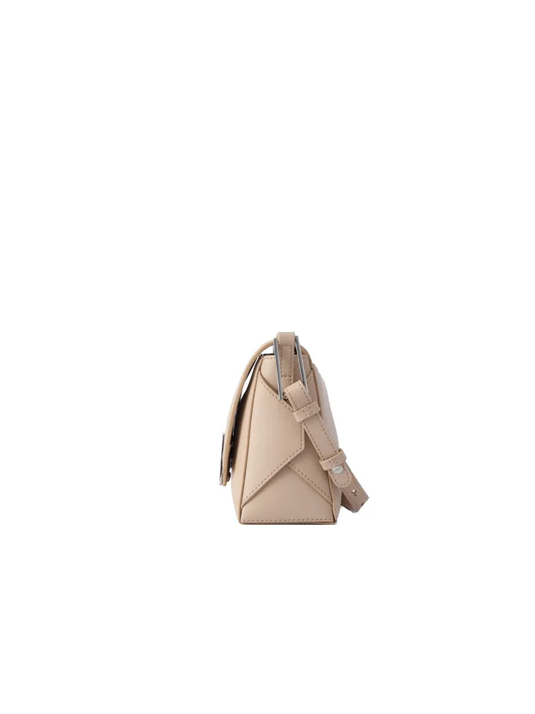Stacked Leather Crossbody & Shoulder Bag