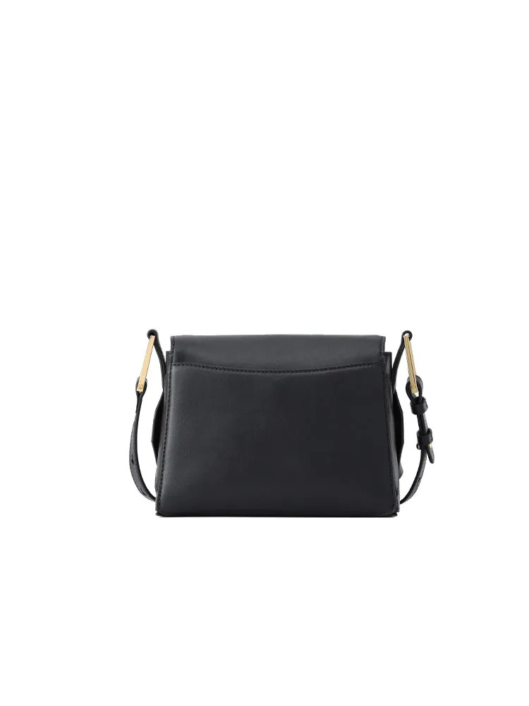 Stacked Leather Crossbody & Shoulder Bag