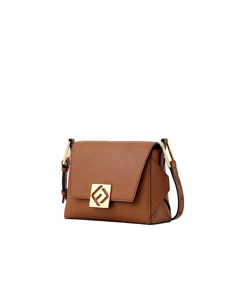 Stacked Leather Crossbody & Shoulder Bag