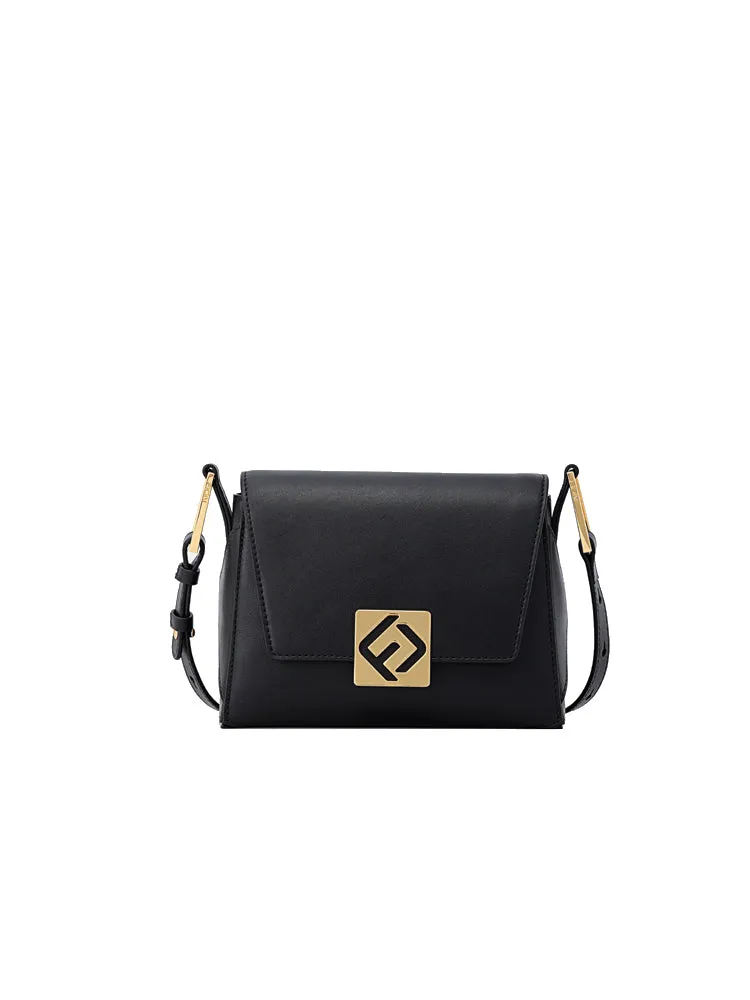 Stacked Leather Crossbody & Shoulder Bag