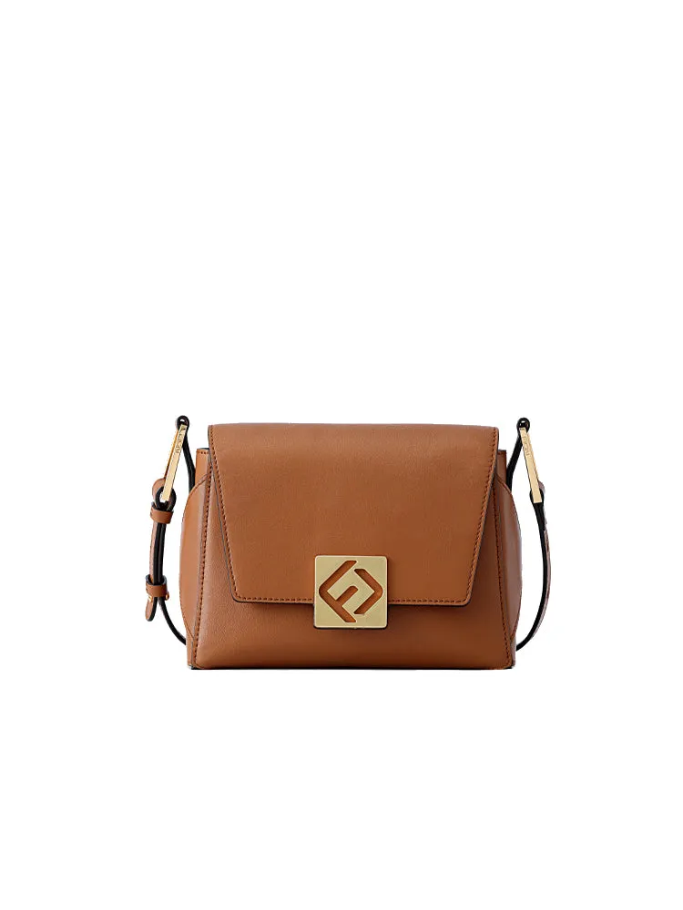Stacked Leather Crossbody & Shoulder Bag