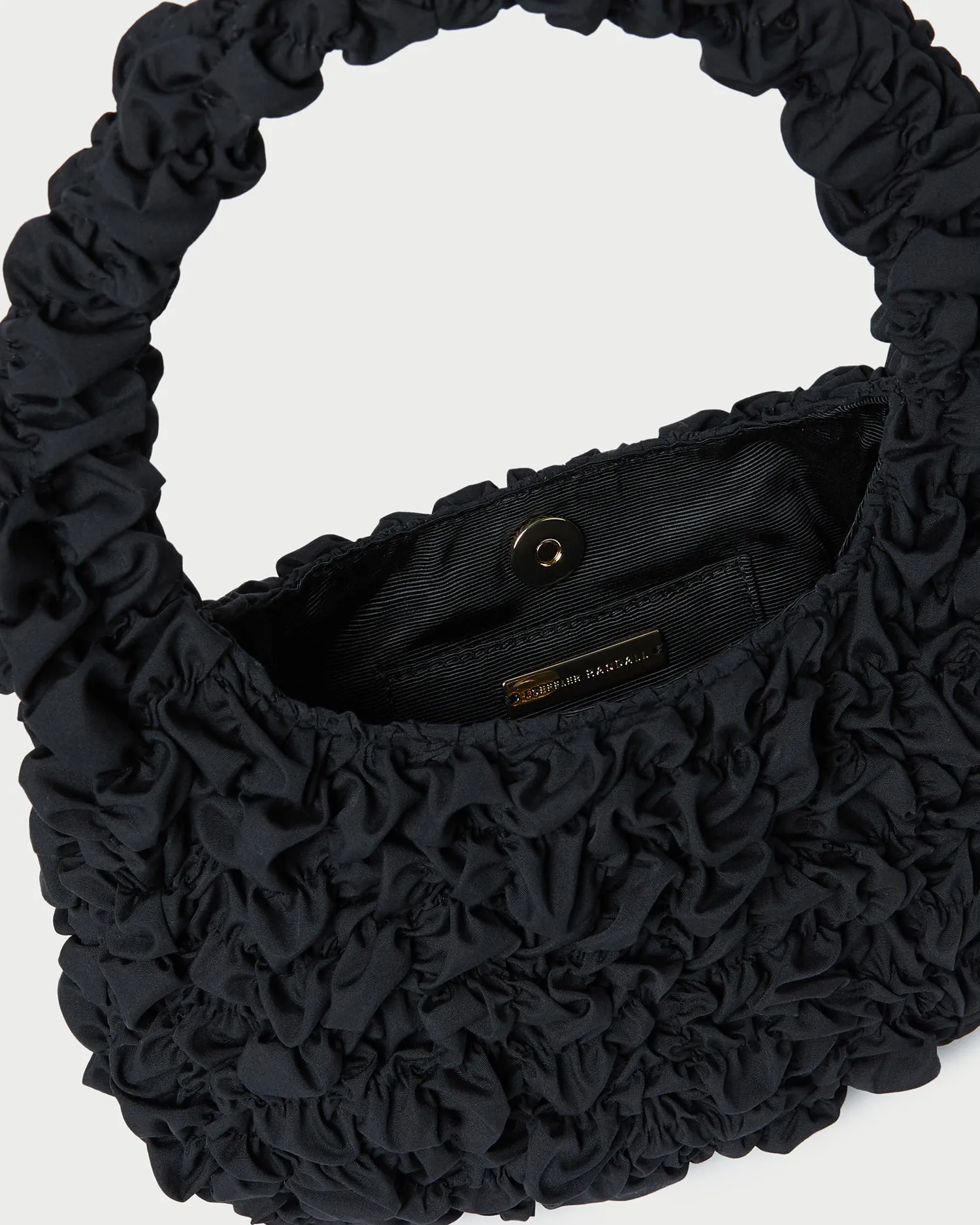 Syd Black Mini Hobo Bag