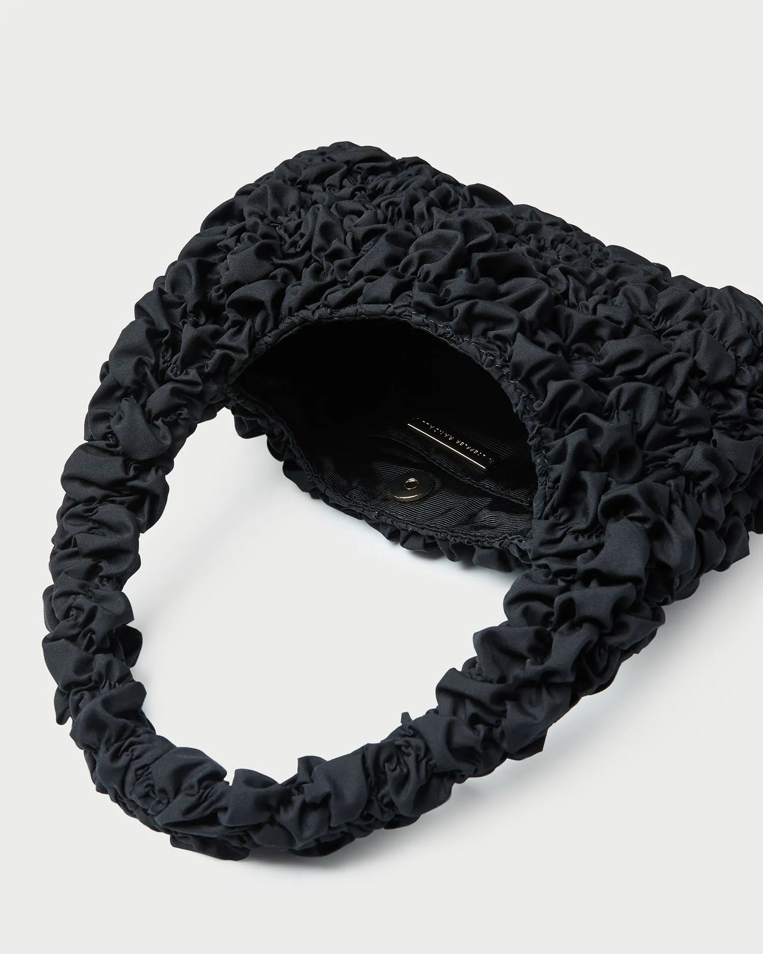 Syd Black Mini Hobo Bag