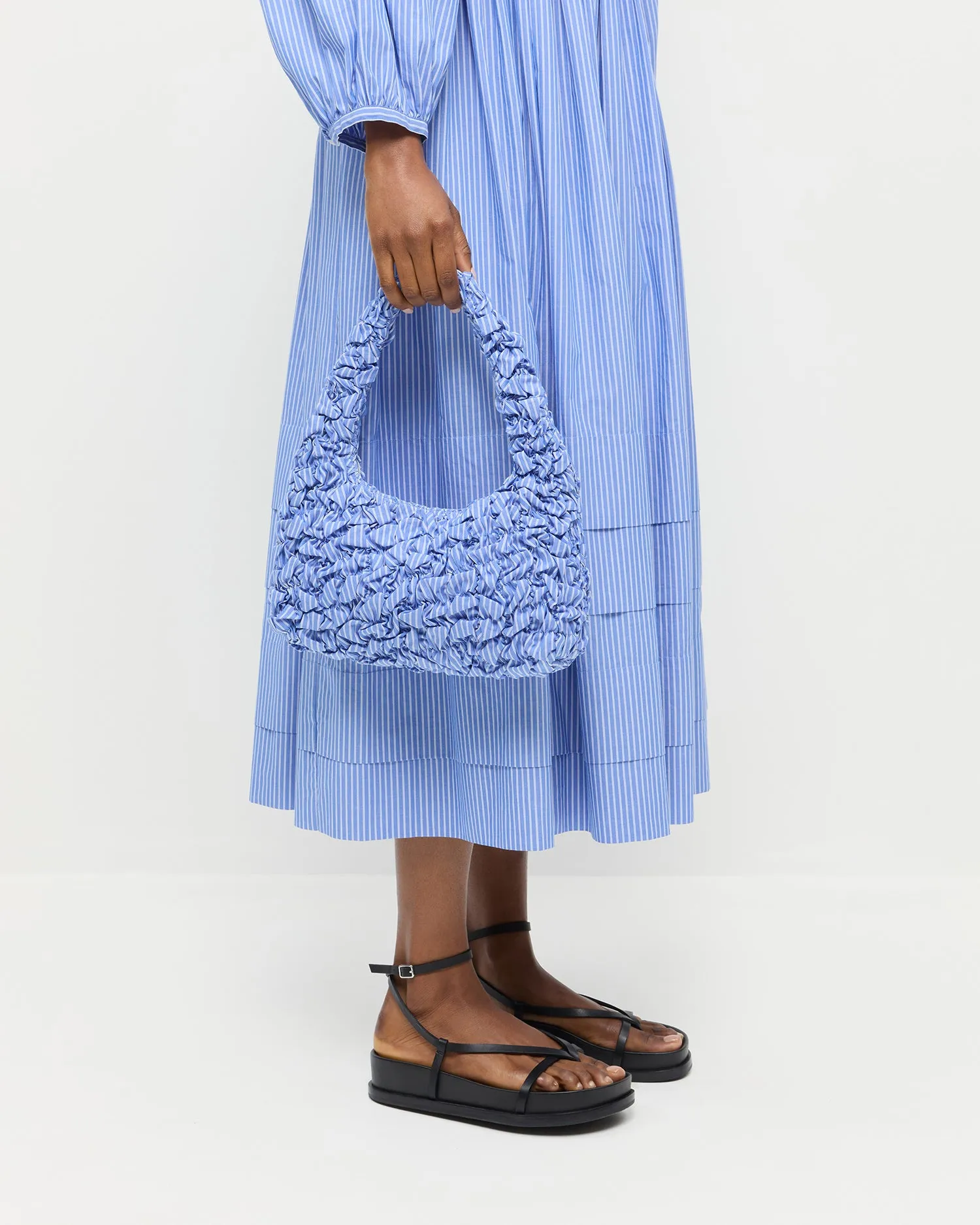 Syd Blue Mini Hobo Bag
