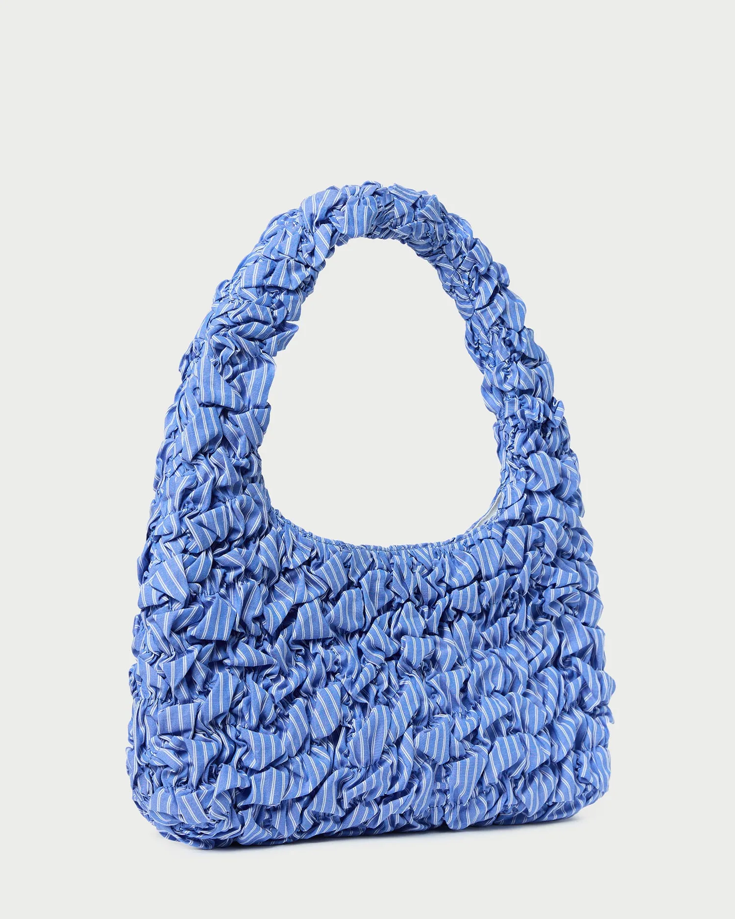 Syd Blue Mini Hobo Bag