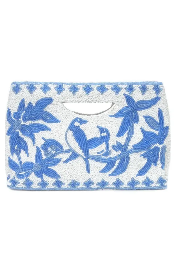 Top Handle Beaded Bag