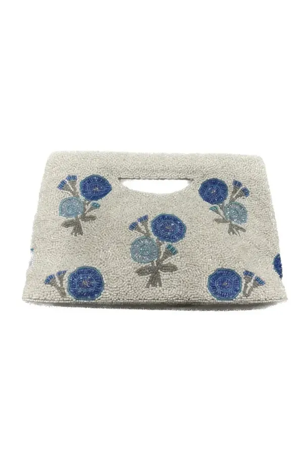 Top Handle Beaded Bag