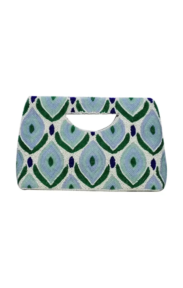 Top Handle Beaded Bag