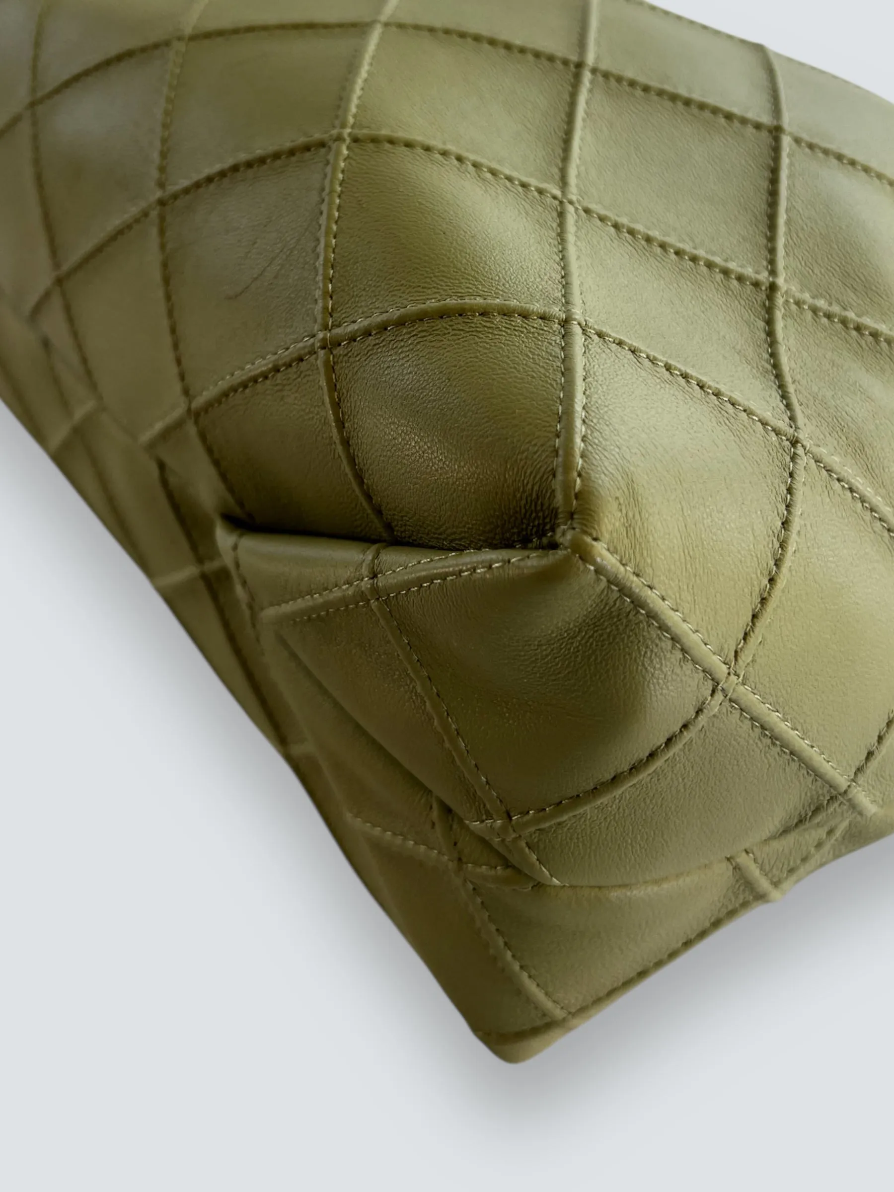Tory Burch Mint Green Fleming Drawstring Hobo Bag