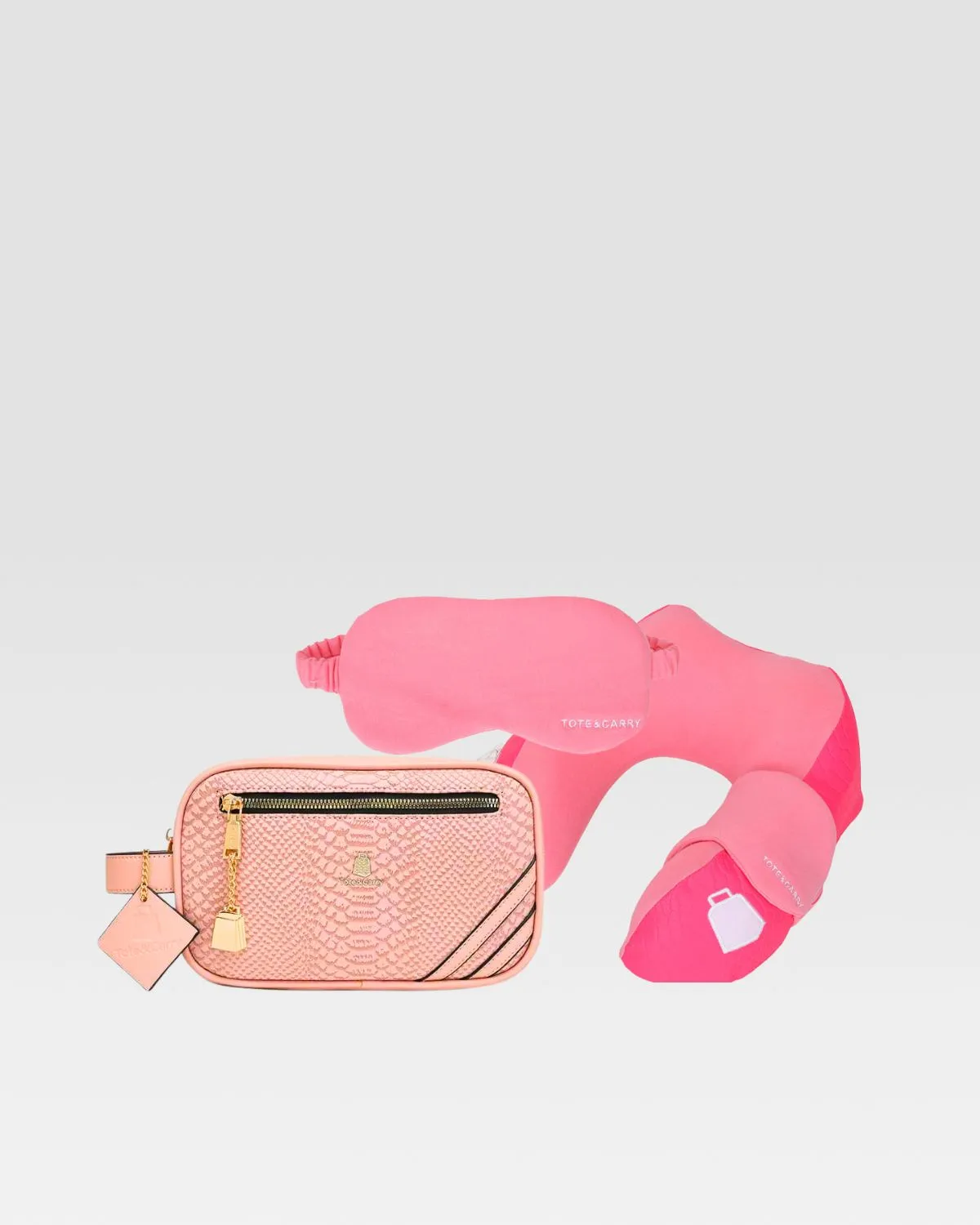 Travel Essential Kit in Pink