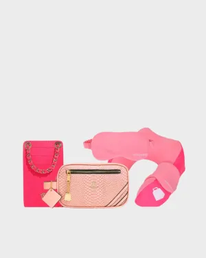 Travel Essential Kit in Pink