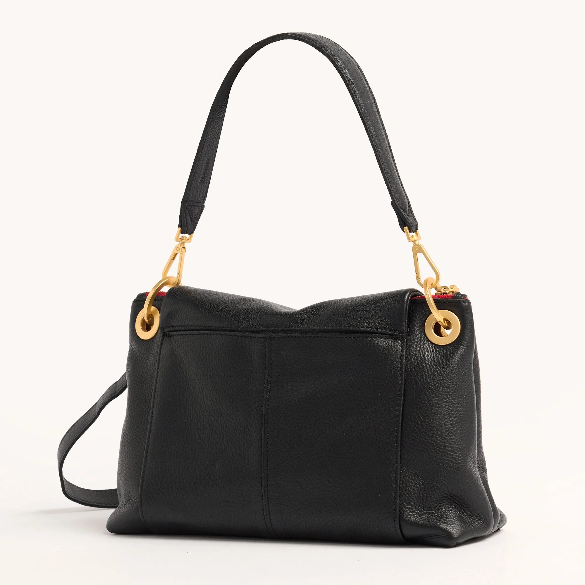 VIP Grand | Black/Brushed Gold Red Zip