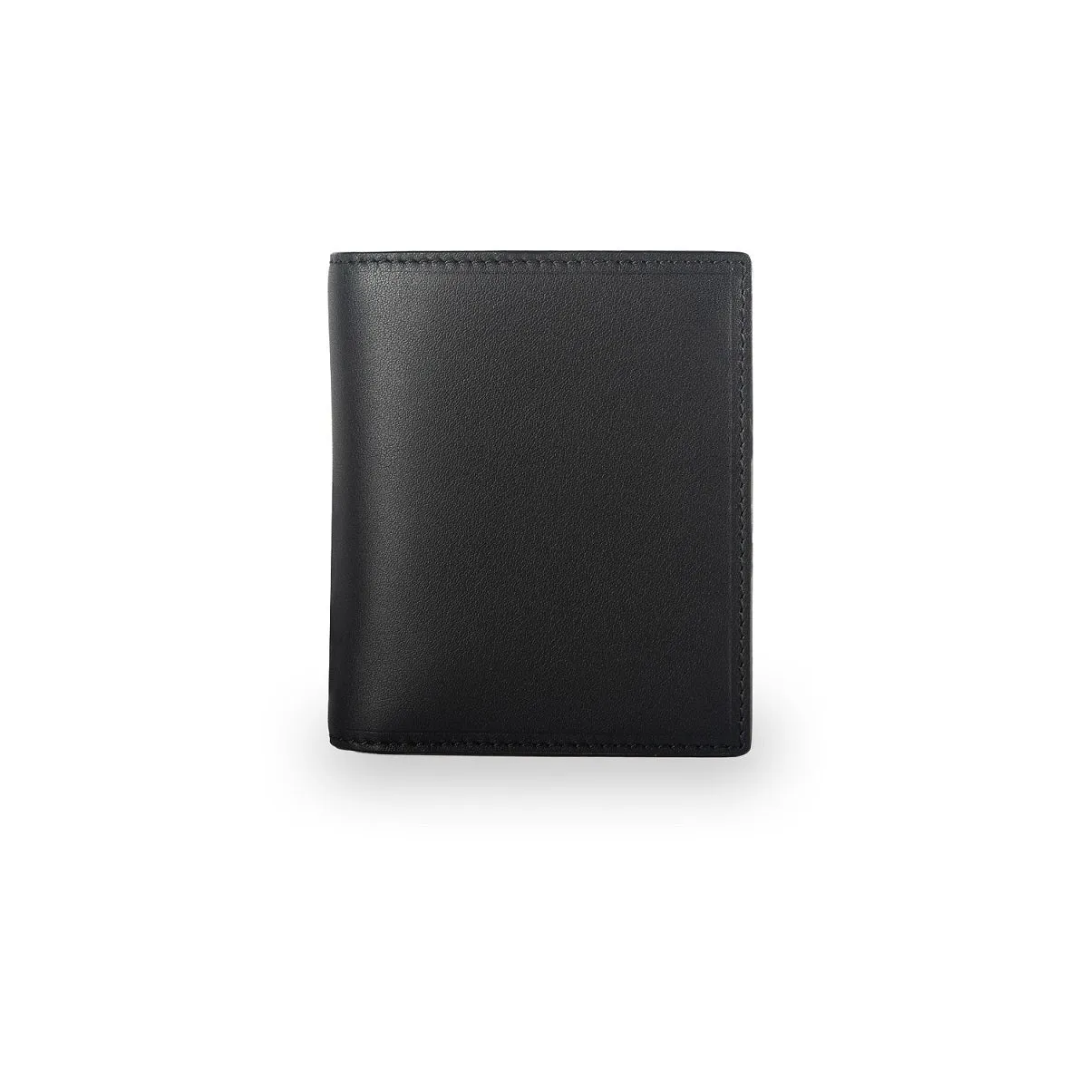 Warren Vertical Leather Wallet w/ Detachable Card Holder (RFID)