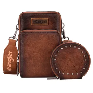Women's Wrangler Crossbody Cell Phone Purse with Coin Pouch #WG117-207