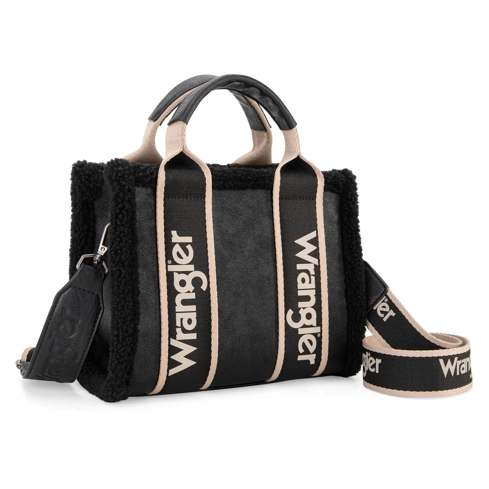 Women's Wrangler Sherpa Small Canvas Tote #WG181-8120S