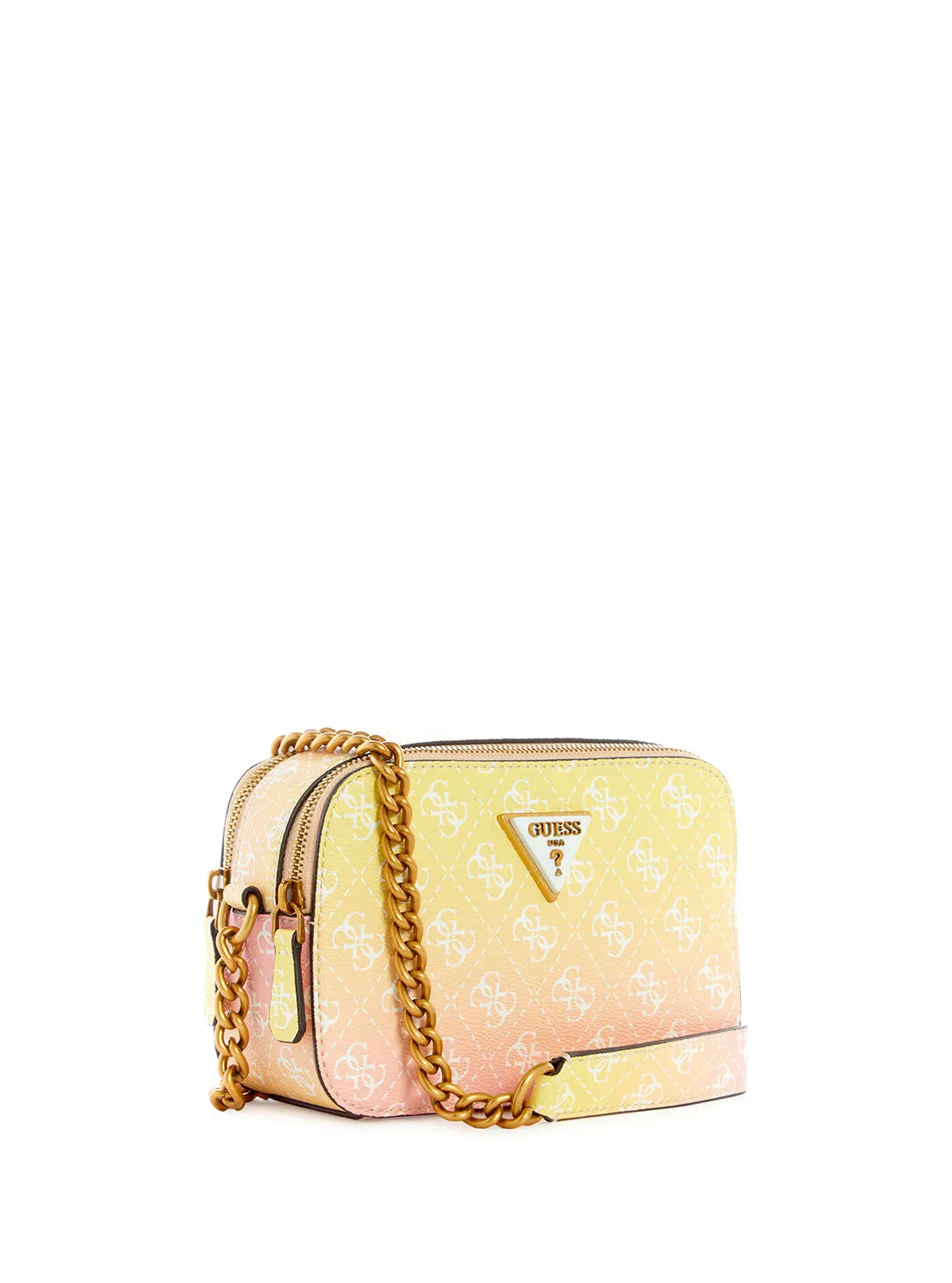 Yellow Ombre Noelle Crossbody Bag